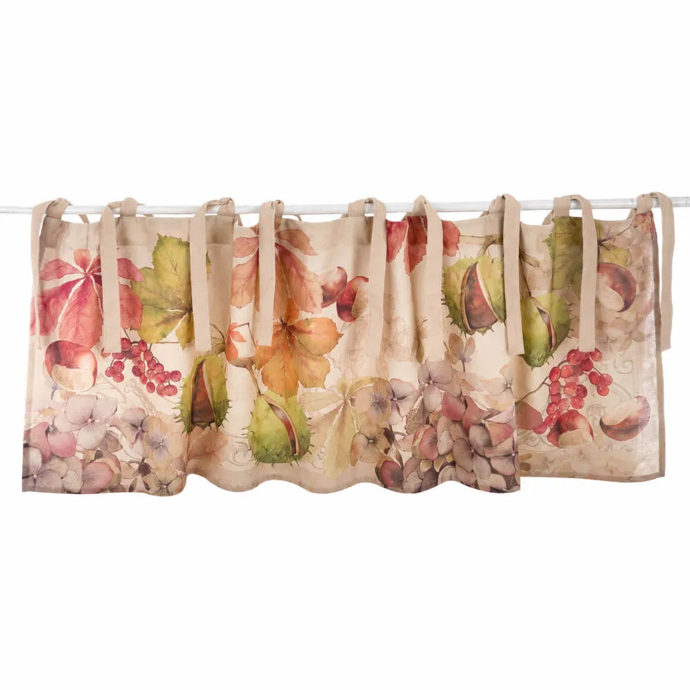 Mantovana sognante Promenade, 50 x 160 cm in cotone,un accessorio elegante per le finestre