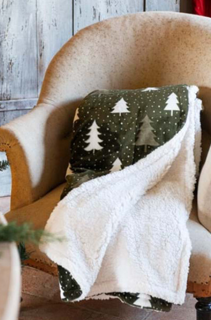 Plaid sherpa “Morbido Essenziale”