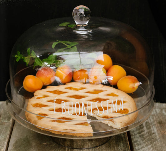 Alzata in vetro “My Home”