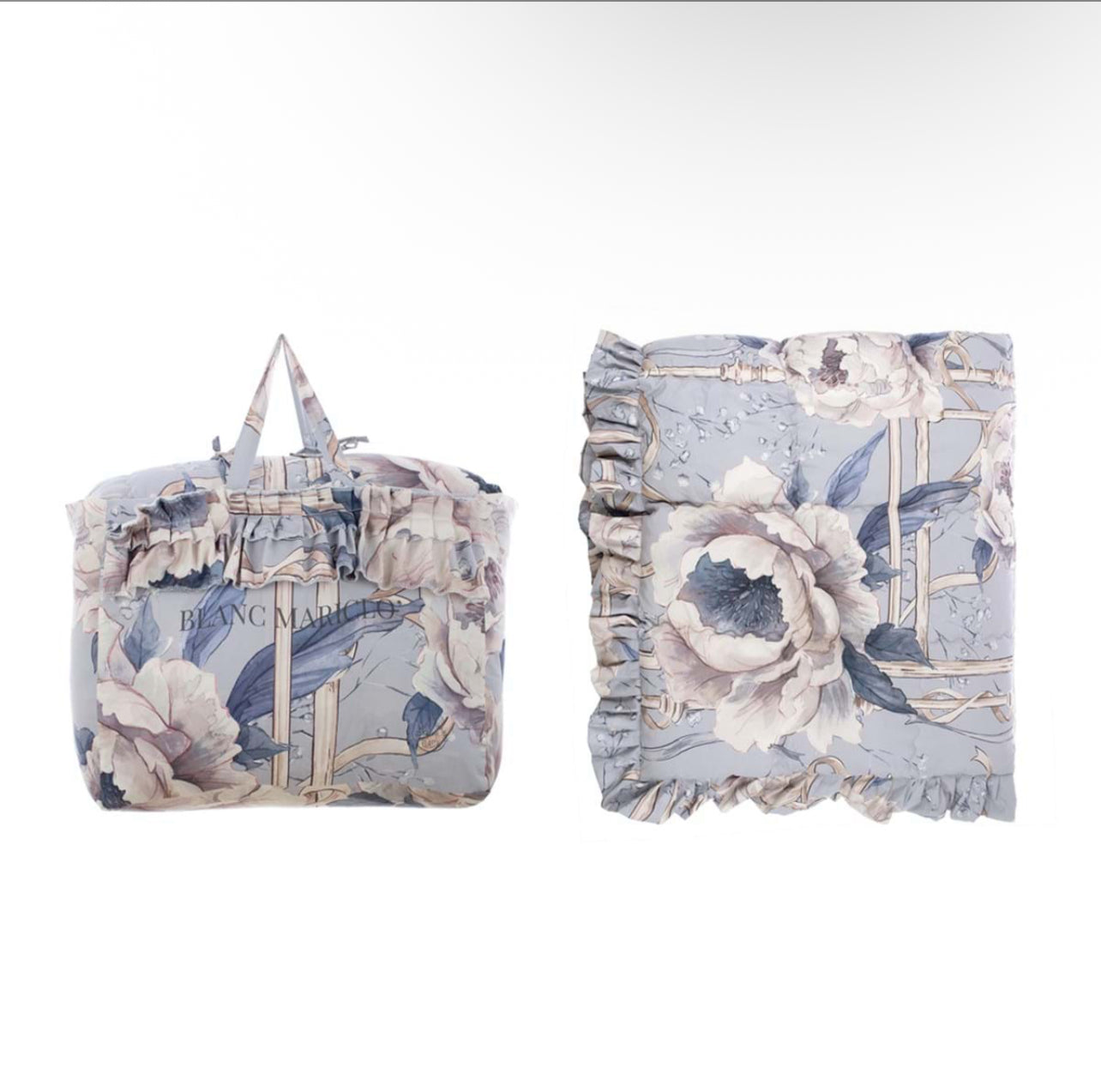 Trapunta e copriguanciali “Peonies”