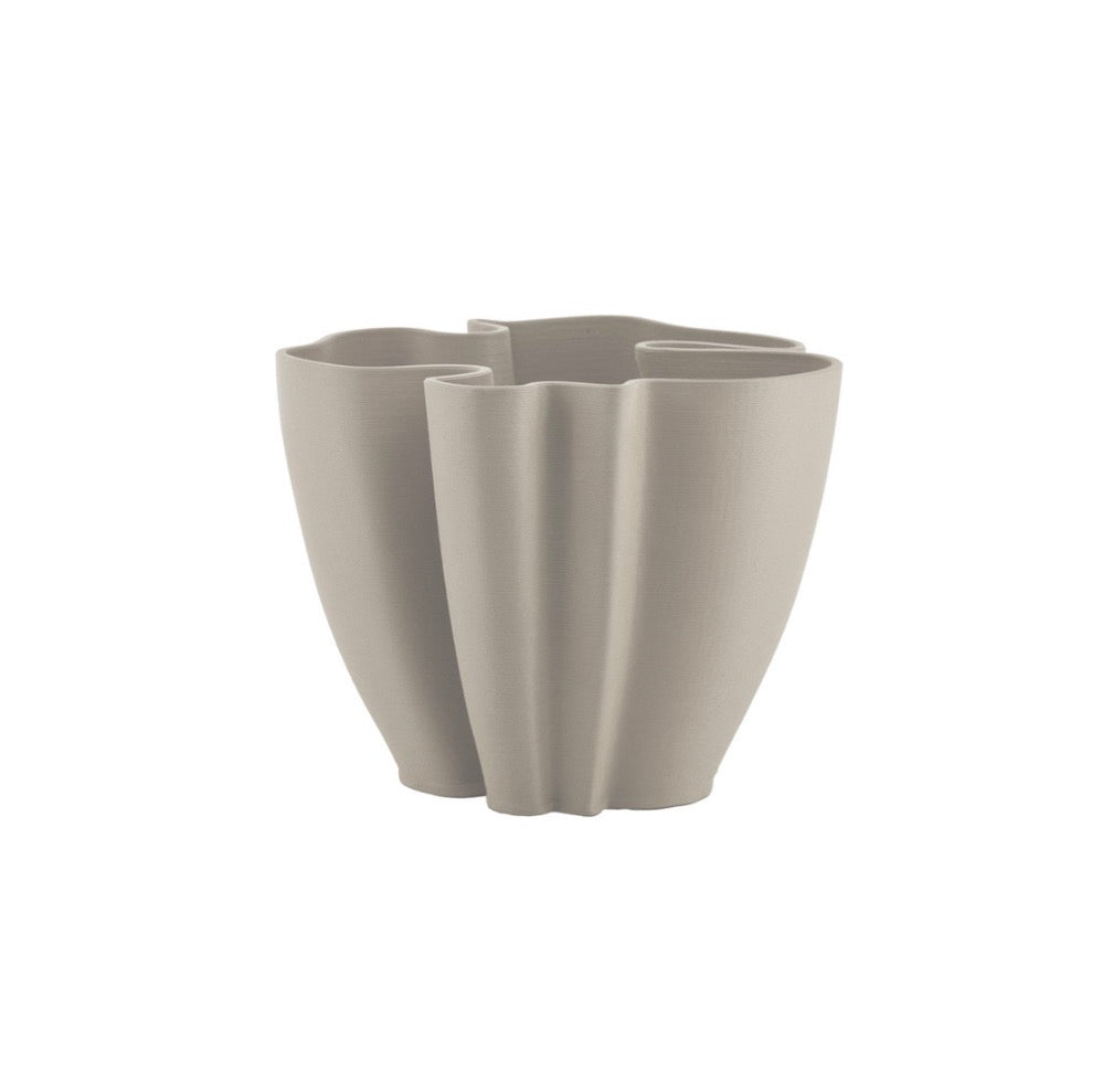 Vaso 3D bianco “Trytum”