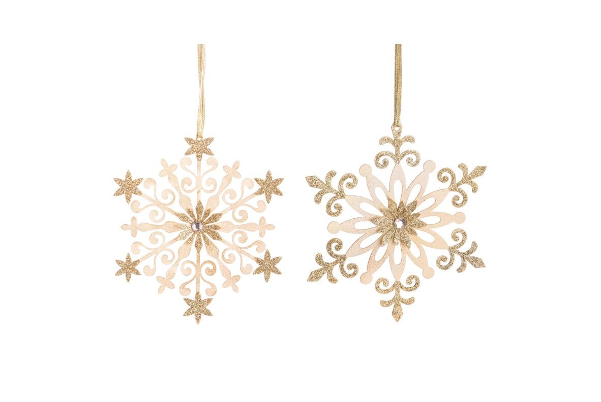 Ornamento “Fiocco di neve”