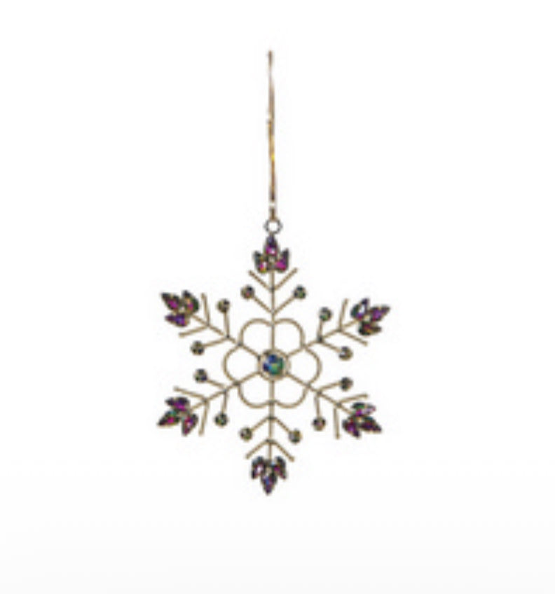 Ornamenti “Snowflake Rainbow”