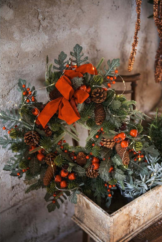 Ghirlanda con bacche “Harmonia Naturae”