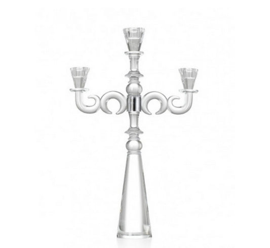 Candelabro 3 fiamme “Ghiaccio”