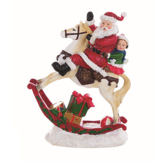 “Santa Claus sul cavallo”