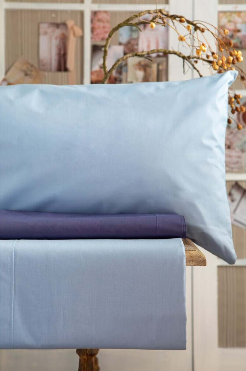 Lenzuola 2P azzurro “Tuscany”