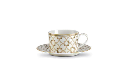 Tazza da tea con piattino “Deco”