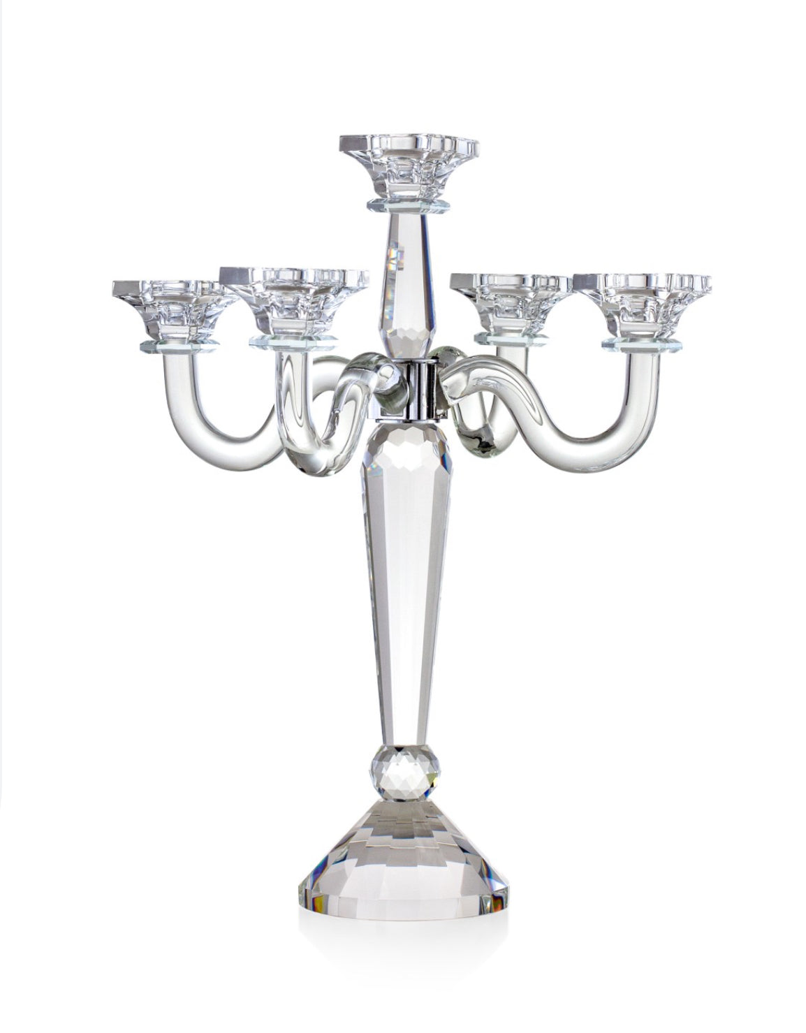 Candelabro 5 fiamme “Ghiaccio”