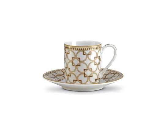 Set 2 tazzine espresso “Deco”