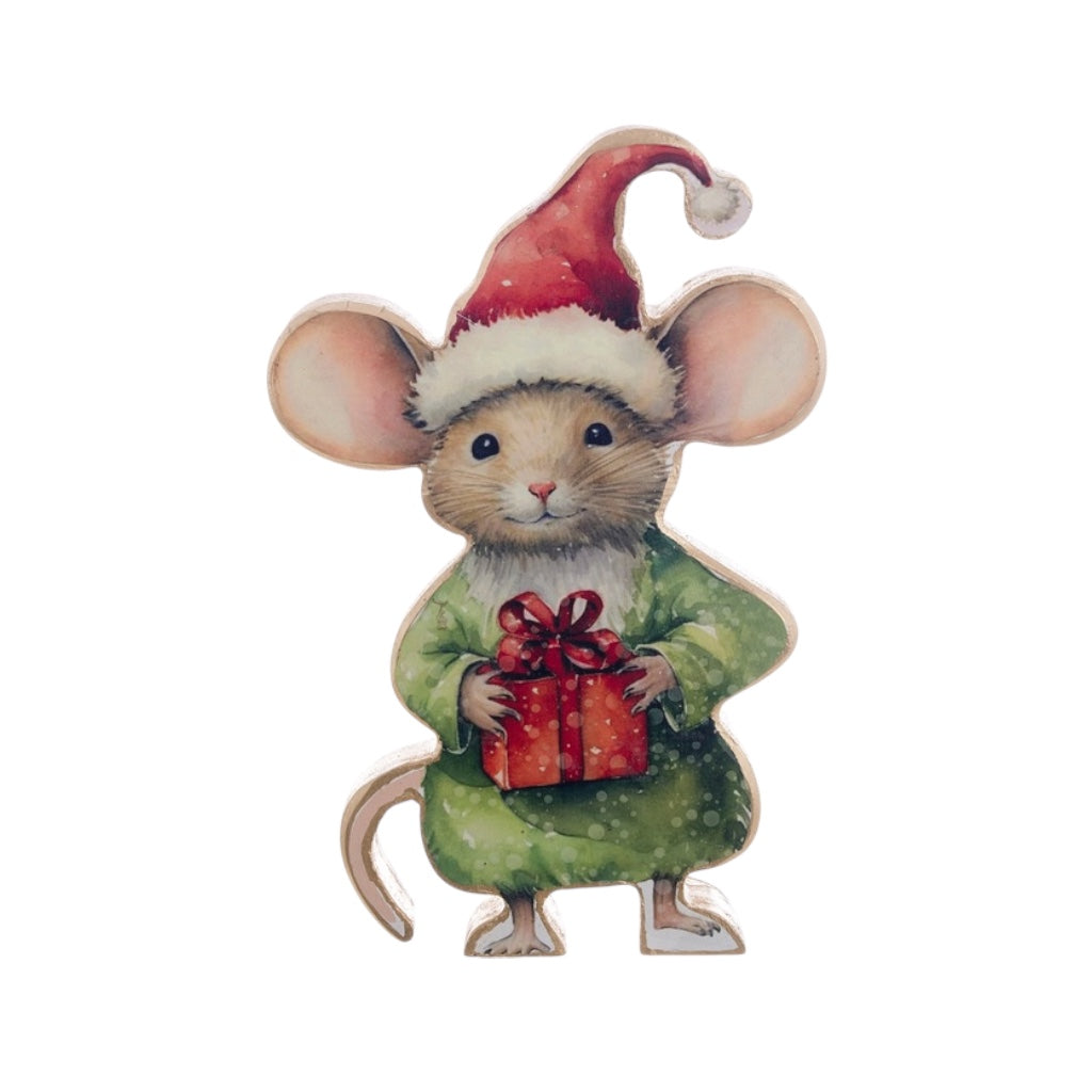 Decoro topini “Favola di Natale”