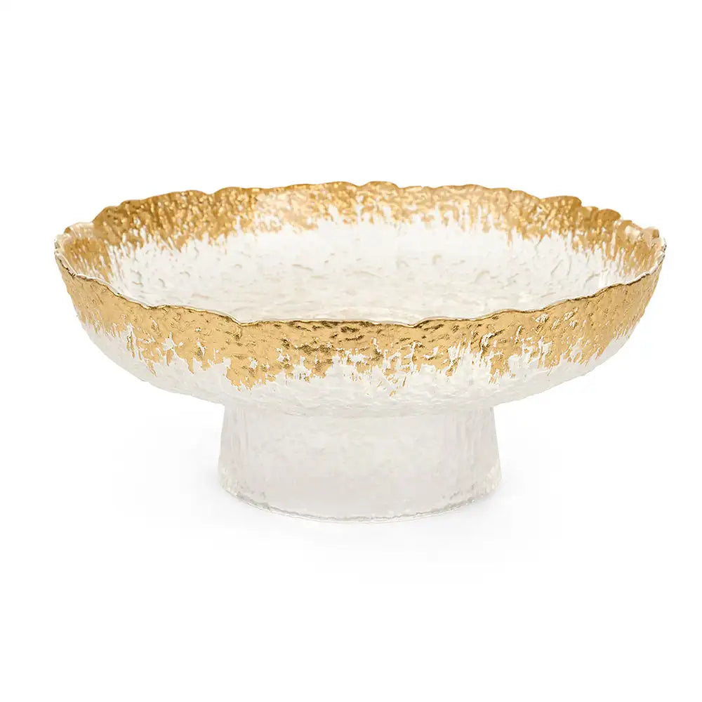 Portafrutta bordo oro "Silent Gold"